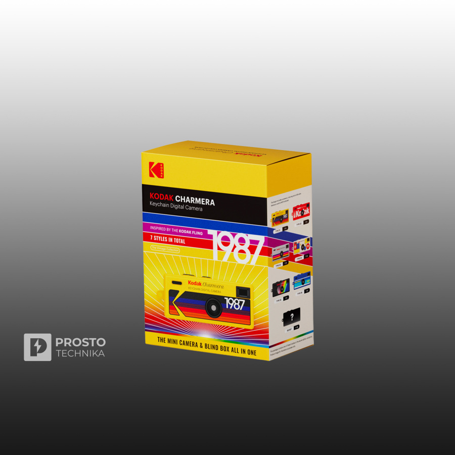 Фотоаппарат-брелок Kodak Charmera 1987 Blind Box